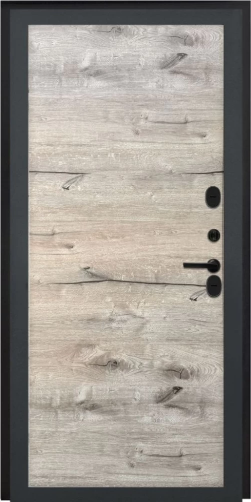 Входная дверь ДвериПРО L-45 Без фрезеровки Дуб пацифик горизонт DPRO196722 внутренняя сторона