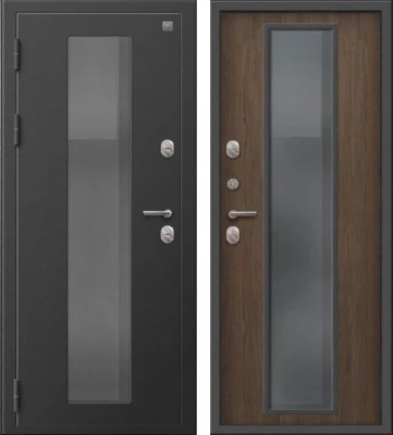 Дверь Термо-1000 Пепельный муар - Миндаль