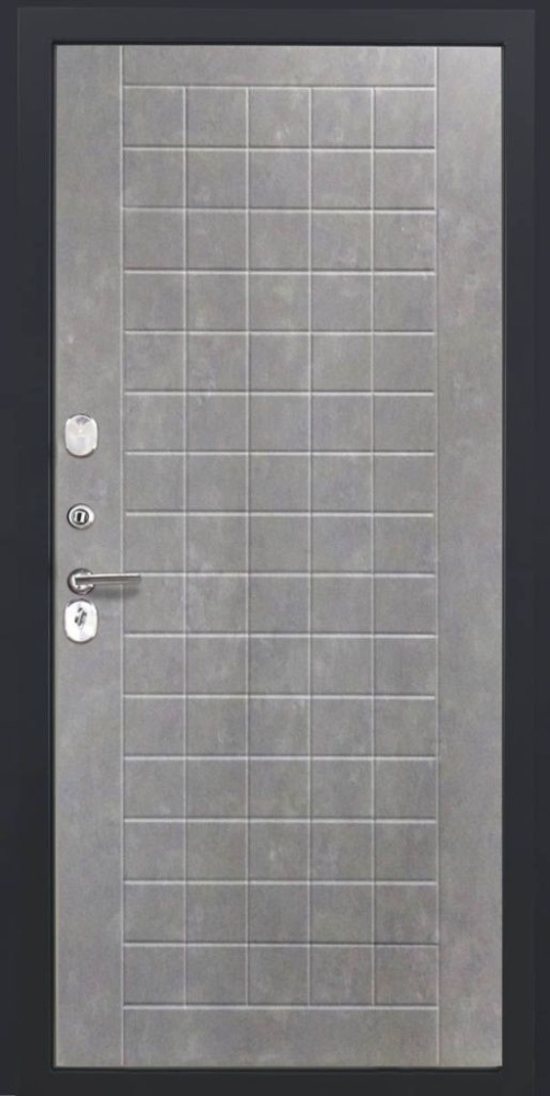 Входная дверь ДвериПРО Модель L-48 ФЛ-256 (10мм, бетон пепельный) DPRO195385 внутренняя сторона