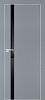 Межкомнатная дверь PX-8  AL кромка с 4-х ст. Серый матовый